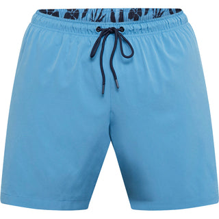 North Latitude / North Latitude Denim 4-Way Stretch Swim Shorts Swimshorts 0540 Mid Blue