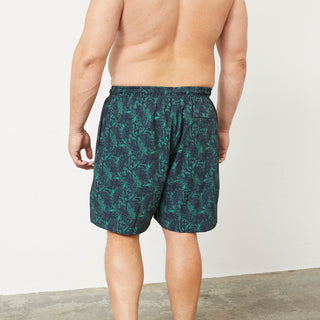 North Latitude / North Latitude Denim 4-Way Stretch Swim Shorts Swimshorts 0600 Green