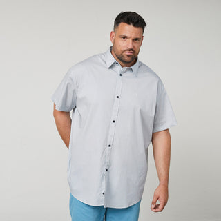 North Latitude / North Latitude Denim All over printed shirt w/spandex Shirt SS 0580 Navy Blue