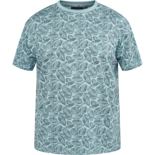 North Latitude / North Latitude Denim All over printed tee T-shirt 2259 Dust Blue