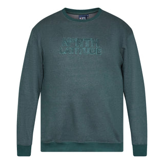 North Latitude / North Latitude Denim Boreal Logo Sweat TALL Sweatshirt 0680 Dark Green