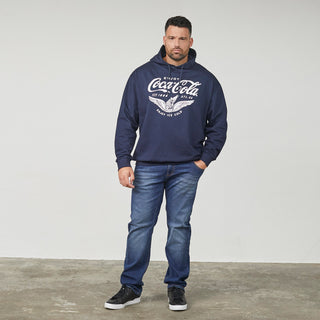North Latitude / North Latitude Denim COCA COLA LICENSE HOODIE Sweatshirt 0580 Navy Blue