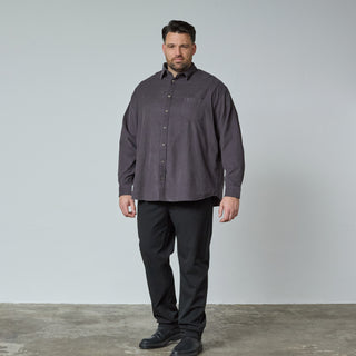 North Latitude / North Latitude Denim CORDUROY SHIRT LS Shirt LS 0080 Dark Grey Charcole