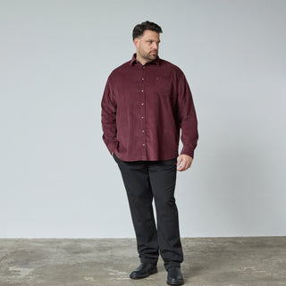 North Latitude / North Latitude Denim CORDUROY SHIRT LS Shirt LS 0370 Aubergine