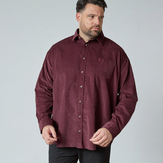 North Latitude / North Latitude Denim CORDUROY SHIRT LS Shirt LS 0370 Aubergine