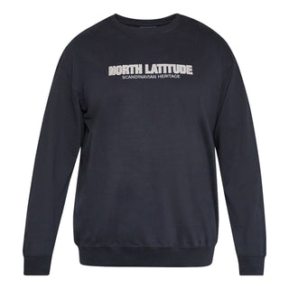 North Latitude / North Latitude Denim CREWNECK SWEATSHIRT Sweatshirt 0099 Black