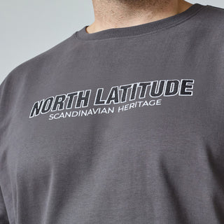 North Latitude / North Latitude Denim CREWNECK SWEATSHIRT Sweatshirt 0080 Dark Grey Charcole