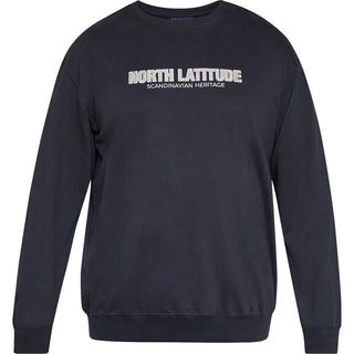 North Latitude / North Latitude Denim CREWNECK SWEATSHIRT Sweatshirt 0099 Black