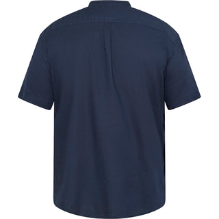 North Latitude / North Latitude Denim China Collar Shirt SS Shirt SS 0580 Navy Blue