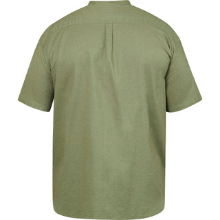 North Latitude / North Latitude Denim China Collar Shirt SS Shirt SS 0660 Olive Green