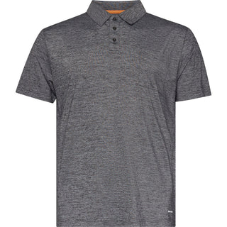North Latitude / North Latitude Denim Cool Effect polo T-shirt 0807 Dark/Light Grey Melange