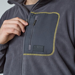North Latitude / North Latitude Denim FLEECE JACKET Jacket 0080 Dark Grey Charcole