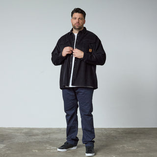 North Latitude / North Latitude Denim HEAVY CORDUROY OVERSHIRT Overshirt 0099 Black
