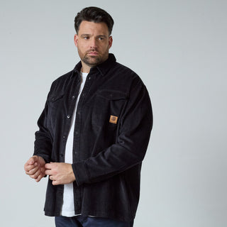 North Latitude / North Latitude Denim HEAVY CORDUROY OVERSHIRT Overshirt 0099 Black