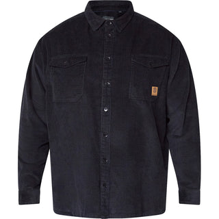 North Latitude / North Latitude Denim HEAVY CORDUROY OVERSHIRT Overshirt 0099 Black