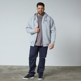 North Latitude / North Latitude Denim HEAVY SWEAT HOOD CARDIGAN Sweat Jacket 0050 Grey Melange