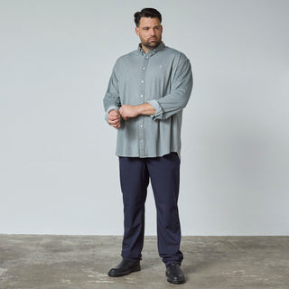 North Latitude / North Latitude Denim Havn Button-Down Shirt Shirt LS 0680 Dark Green