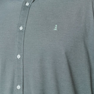 North Latitude / North Latitude Denim Havn Button-Down Shirt Shirt LS 0680 Dark Green