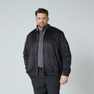 North Latitude / North Latitude Denim Imiteret Ruskinds Jakke Jacket Black 19-3911 TCX