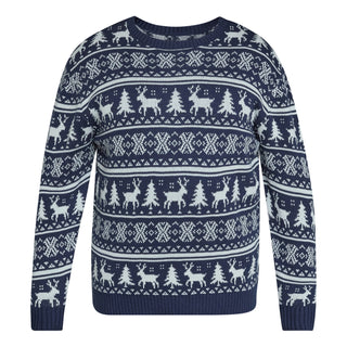 North Latitude / North Latitude Denim KNITTED SWEATER Knit 0580 Navy Blue