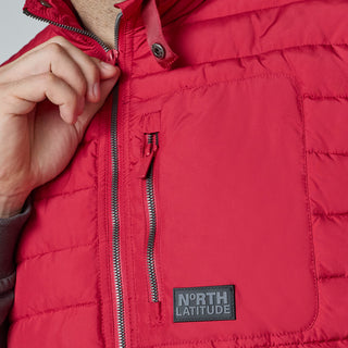 North Latitude / North Latitude Denim LIGHT WEIGHT VEST Vest 0309 Paprika