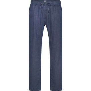 North Latitude / North Latitude Denim Linen Comfort Fit Pants Pants 0580 Navy Blue