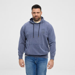 North Latitude / North Latitude Denim NORTH LATITUDE denim hoodie Sweatshirt 0581 Night Sky