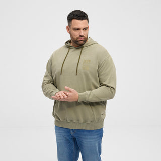 North Latitude / North Latitude Denim NORTH LATITUDE denim hoodie Sweatshirt 0670 Army Green