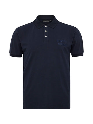 North Latitude / North Latitude Denim NORTH Pique polo Polo SS 0581 Night Sky