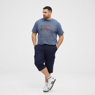 North Latitude / North Latitude Denim NORTH capri shorts w/elastic waist Shorts 0581 Night Sky