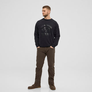 North 56°4 / North 56Denim North 56Denim crew neck sweat Sweatshirt 0099 Black