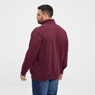 North Latitude / North Latitude Denim North Latitude Half zip sweat Sweatshirt 0380 Bordeaux