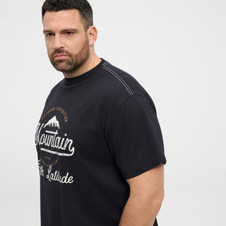 North Latitude / North Latitude Denim North Latitude Printed T-shirt T-shirt 0099 Black