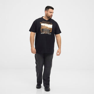 North Latitude / North Latitude Denim North Latitude Printed T-shirt T-shirt 0099 Black