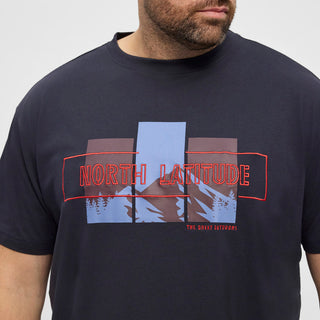 North Latitude / North Latitude Denim North Latitude Printed t-shirt T-shirt 0581 Night Sky