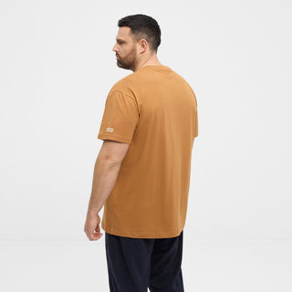 North Latitude / North Latitude Denim North Latitude Printed v-neck t-shirt T-shirt 0720 Camel
