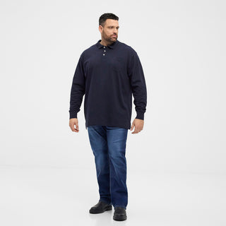 North Latitude / North Latitude Denim North Latitude Structured polo LS Polo LS 0581 Night Sky