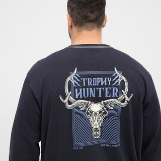 North Latitude / North Latitude Denim North Latitude Sweat back print Sweatshirt 0581 Night Sky