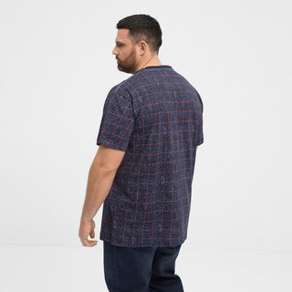 North Latitude / North Latitude Denim North Latitude allover printed T-shirt T-shirt 0581 Night Sky