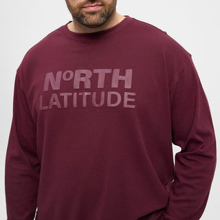 North Latitude / North Latitude Denim North Latitude logo Sweat Sweatshirt 0380 Bordeaux