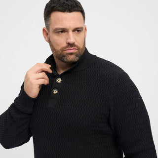 North Latitude / North Latitude Denim North Latitude pattern knit Knit 0099 Black