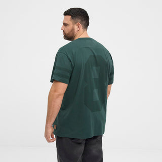 North Latitude / North Latitude Denim North latitude Denim Back printed tee T-shirt 2573 Bottle Green