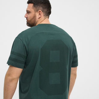 North Latitude / North Latitude Denim North latitude Denim Back printed tee T-shirt 2573 Bottle Green