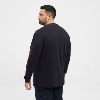 North Latitude / North Latitude Denim North latitude Denim Printed LS tee T-shirt LS 0099 Black