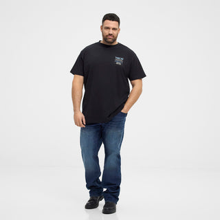 North Latitude / North Latitude Denim North latitude Denim Printed tee T-shirt 0099 Black