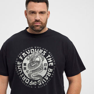 North Latitude / North Latitude Denim North latitude Denim Printed tee T-shirt 0099 Black