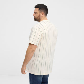 North Latitude / North Latitude Denim North latitude Denim Striped tee T-shirt 0001 Off White