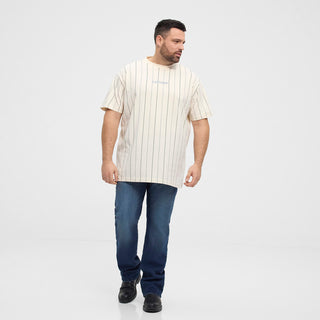 North Latitude / North Latitude Denim North latitude Denim Striped tee T-shirt 0001 Off White