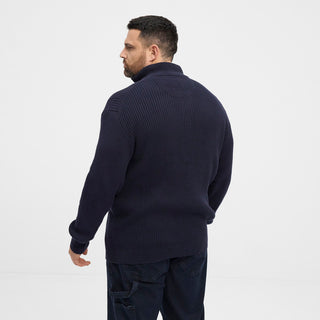 North Latitude / North Latitude Denim North latitude Denim half zip knit Knit 0581 Night Sky