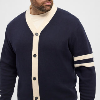 North Latitude / North Latitude Denim North latitude Denim knitted cardigan w/buttons Knit 0581 Night Sky